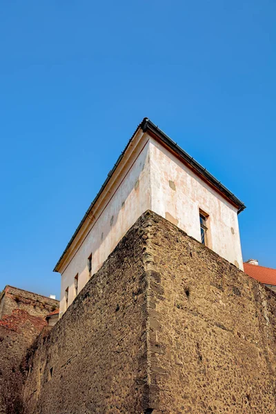 Zamek palanok-jedna z najstarszych ukraińskich twierdz w Mukaczewo — Zdjęcie stockowe
