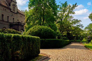 Park Beregvar Kalesi yakınındaki Schonborn sayımları romantik bir ikamet
