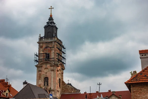 Klasztor Dominikanów Zbudowany Xiii Wieku Kamenecie Podolsku Ukraina — Zdjęcie stockowe