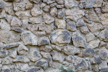 Eski beyaz tuğla duvar arka plan ve doku için