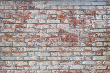 Gündüzleri arka plan kırmızı eski tuğla duvar