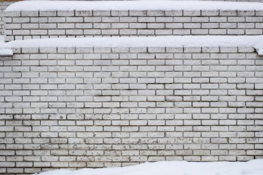 Arka plan ve doku için eski gri tuğla duvar