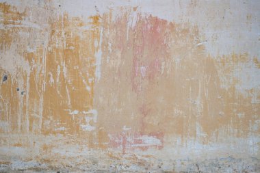 Gün boyu hafif sarı kaba sıva arka plan