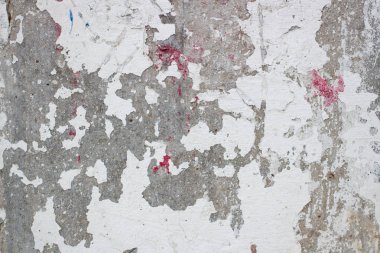 Beyaz arka plan gri eski sıva gündüz