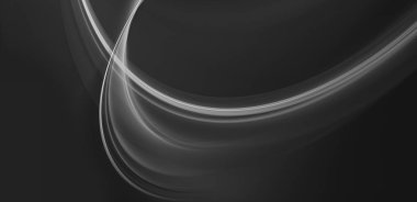 Siyah arka plan tasarımı için dalgalar ile