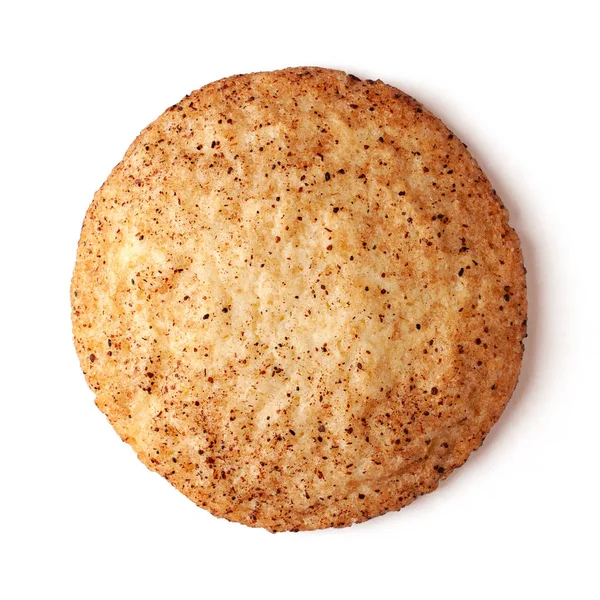 Kırpma yolu ile beyaz arka plan üzerinde izole Snickerdoodles çerez