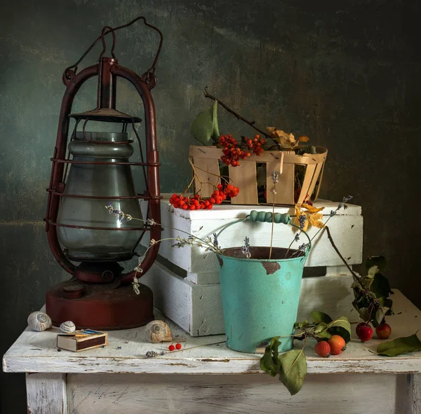 Still Life Old Things Vintage Retro — Stock Photo, Image