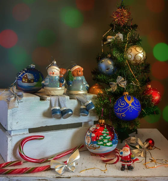 Ano Novo Natal Diversão Conto Fadas Celebração Decorações Natal — Fotografia de Stock