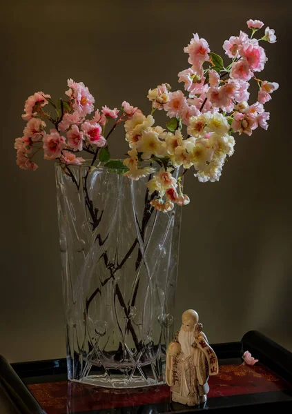 Martwa Żywotność Kwiatami Vintage Wiosenny Bukiet — Zdjęcie stockowe