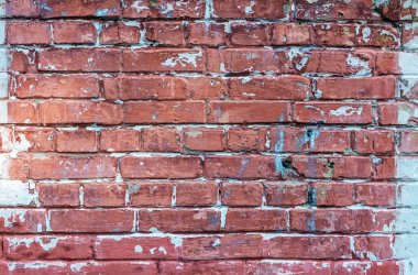 Kabartmalı tuğla duvar dokusu. Soyut arkaplan.