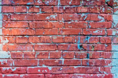 Kabartmalı tuğla duvar dokusu. Soyut arkaplan.