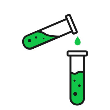 Bilim logosu illüstrasyon tasarımı