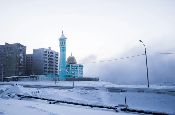 Найпівнічніший Мечеть Норільск Російська Федерація — стокове фото