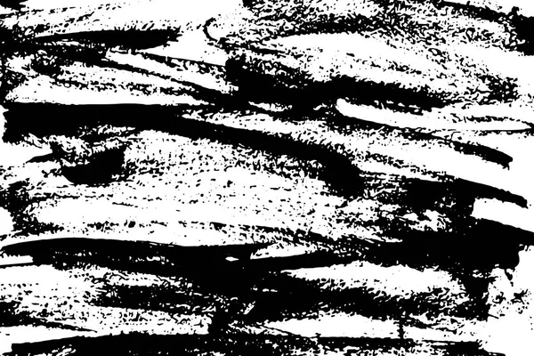 Grunge Zwart Wit Textuur Voor Abstracte Gekrast Vintage Effect Creëren — Stockvector