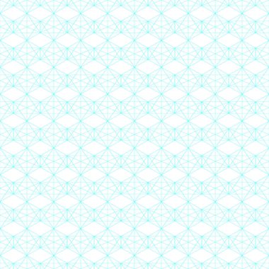 Geçiş satır, çokgenler ile Seamless doğrusal modeli. Edikula ile soyut geometrik desen. Vektör arka plan. 