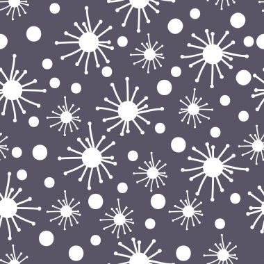 Sorunsuz Noel illüstrasyonlar. Vektör desen Noel simgeler ve tasarım öğeleri karalama defteri için soyut