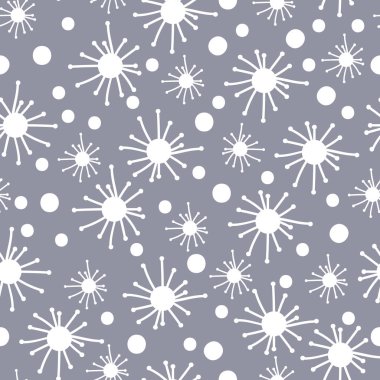 Sorunsuz Noel illüstrasyonlar. Vektör desen Noel simgeler ve tasarım öğeleri karalama defteri için soyut