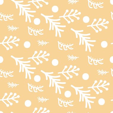 Sorunsuz Noel illüstrasyonlar. Vektör desen Noel simgeler ve tasarım öğeleri karalama defteri için soyut