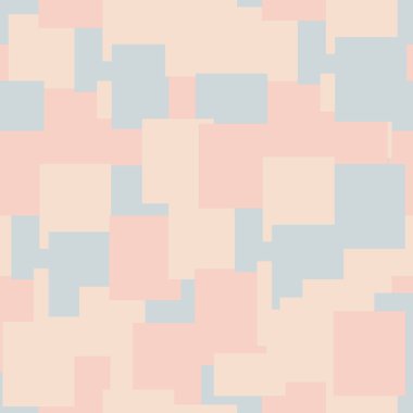 Geometrik şekiller ile Seamless modeli. Modern şık doku halı, Ambalaj Kağıt, kumaş, arka plan için. Vektör çizim