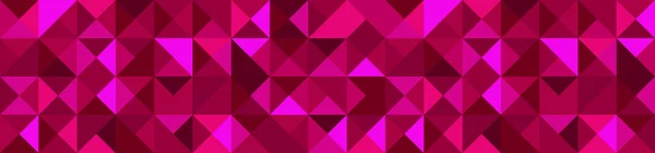 Banner Con Formas Triangulares Diferentes Colores Fondo Vectorial — Vector de stock