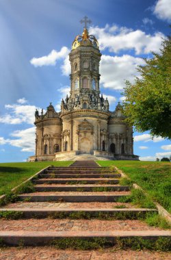 Podolsk, Moscow region yakınındaki dubrovitsy köyünde Znamenskaya Kilisesi