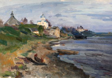 Pskov Kremlin Panoraması