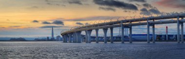 St Petersburg Batı yüksek hızlı çapı Panorama