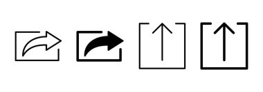 Simge vektörünü paylaş. İşaret ve sembol paylaşımı