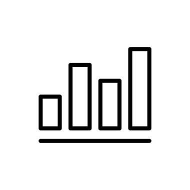 Uygulamalar ve web siteleri için grafik simgesi büyütülüyor. Çizelge ve sembol. diyagram simgesi