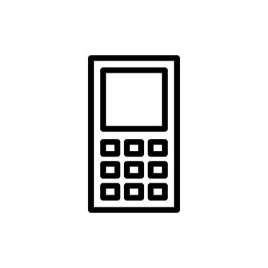 Uygulamalar ve web siteleri için telefon simgesi. Çağrı kodu ve sembol. telefon sembolü