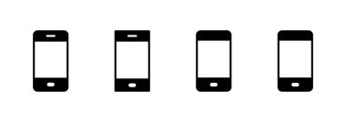 Telefon simgesi vektörü. Çağrı kodu ve sembol. telefon sembolü