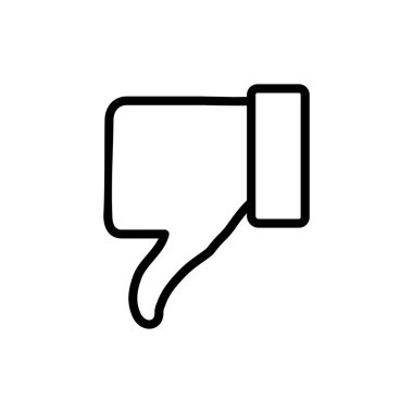 Simge vektöründen nefret ediyorum. İşaret ve sembolden hoşlanmaz. Elin başparmağın aşağıda