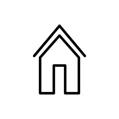 Uygulamalar ve web siteleri için ev simgesi. Ev işareti ve sembol