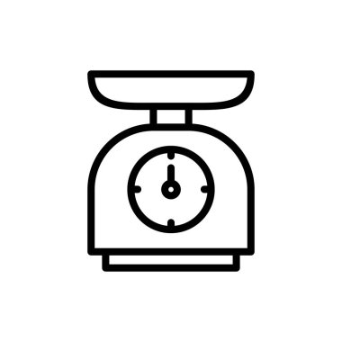 Uygulamalar ve web siteleri için simge sembolünü ölçeklendirir. Ağırlık ölçeği işareti ve simgesi