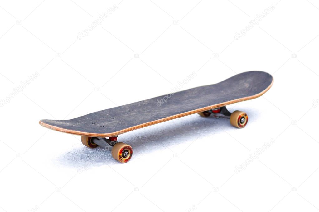 Skateboard. Isolated on white background