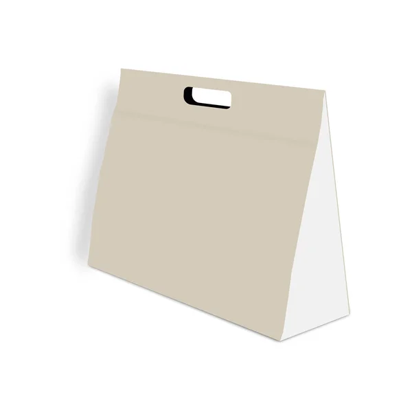 Gift Bag Rope Handle White Background Illustration — Stock Photo, Image