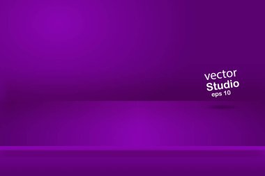 Vektör, boş canlı metal yeşil renk studio tablo Oda arka plan, ürün göstermek içerik tasarım görüntülenmesi için kopya alanı ile. Banner reklam Web sitesinde ürün