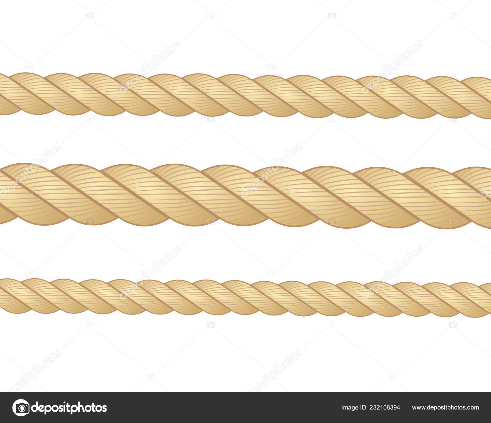 Nautical Rope Square Rope Frames Cord Borders Sailing Vector Decoration  Stock Vector by ©kume111000 232108394
