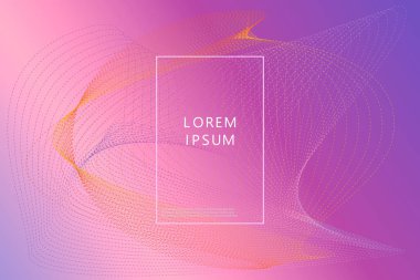 En az geometrik arka plan. Dinamik şekiller kompozisyon. Eps10 vecto