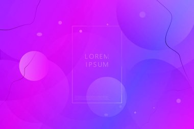 Dalgalı geometrik arka plan. Moda eğrisi şekilleri bileşimi.