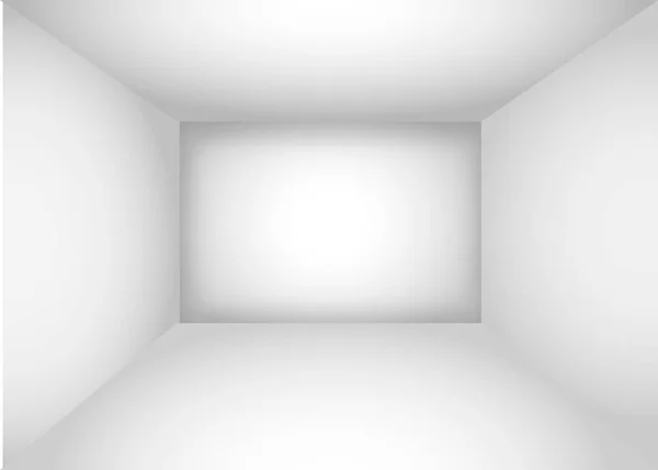 Άδειο λευκό δωμάτιο. Τον εσωτερικό χώρο του πλαισίου. Εικονογράφηση φορέα σχεδιασμού. Κοροϊδεύετε επάνω για σας επιχειρηματικό σχέδιο — Διανυσματικό Αρχείο
