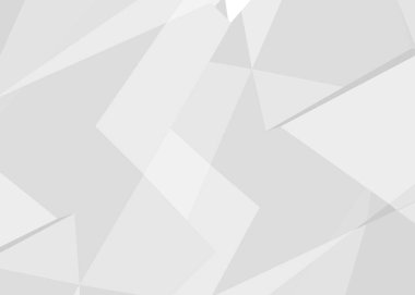 Soyut beyaz ve gri açık gri arka plan modern tasarım. Vektör illüstrasyonu.