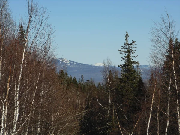 Rusia Parque Nacional Zyuratkul Vista Cordillera Bolshoi Nurgush — Foto de Stock