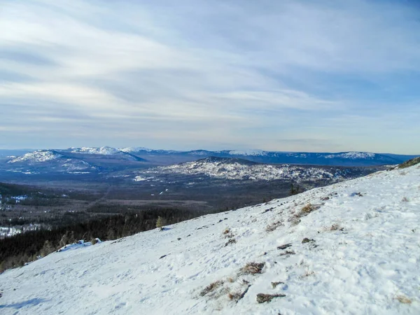 Rússia Parque Nacional Zyuratkul Vista Reserva Montanha Big Nurgush — Fotografia de Stock