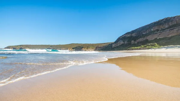Uma Praia Intocada Austrália Dia Ensolarado Perfeito — Fotografia de Stock