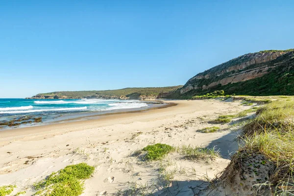 Mükemmel Güneşli Bir Günde Bir Değmemiş Beach Avustralya — Stok fotoğraf