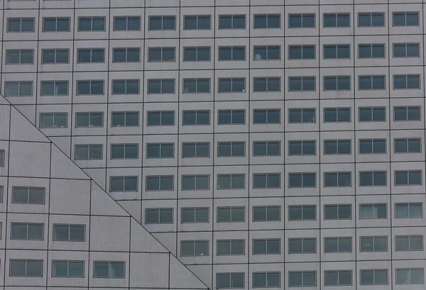 Rotterdam, Nahaufnahme eines modernen Bürogebäudes, Hintergrund — Stockfoto