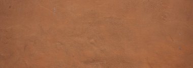 Boyalı duvar arka plan, kahverengi renk, kaba doku, afiş