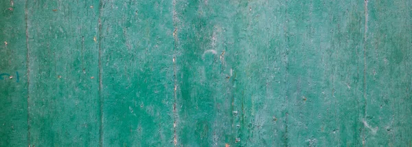 Couleur verte, peint et décoloré texture murale fond grunge — Photo