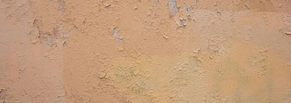 Bege luz marrom cor, pintado e desbotada parede textura grunge fundo — Fotografia de Stock